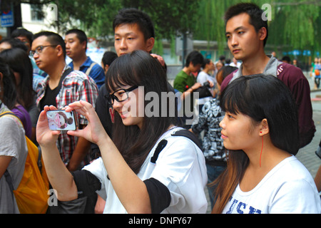 Pechino Cina, Asia, cinese, orientale, Chaoyang District, 798 Art zone, Dashanzi Art District, ex fabbrica 798, gentrification, Bobo Community, asiatici Foto Stock