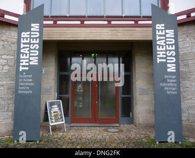 Meiningen, Turingia in Germania. 8 Novembre, 2013. Il museo teatrale chiamato mondo magico di scenografie, raffigurato in Meiningen, Turingia in Germania, 8 novembre 2013. © dpa/Alamy Live News Foto Stock