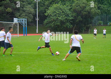 Hong Kong Cina,HK,Asia,Cinese,Orientale,nuovi territori,Sha Tin,ma Liu Shui,New Asia College,Chinese University of Hong Kong,campus,studenti Foto Stock