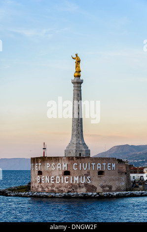 La Madonna della Lettera a Messina, Italia Foto Stock