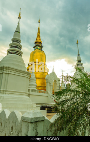 Buddha a Chiang Mai, Thailandia Foto Stock