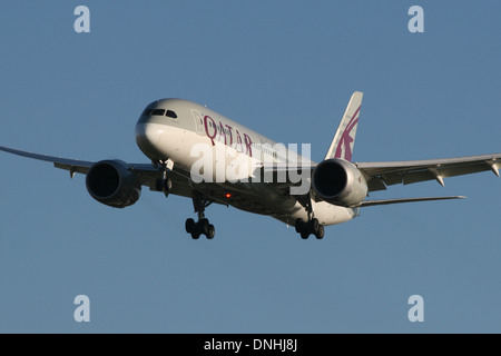 QATAR AIRWAYS BOEING 787 Foto Stock