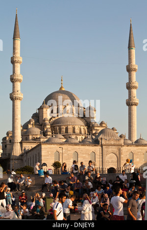 Rustem Pasa moschea di Istanbul, Turchia Foto Stock