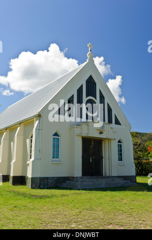 La cattedrale di Notre Dame de Lourdes chiesa cattolica, Grande caso Royale, Mauritius. Foto Stock