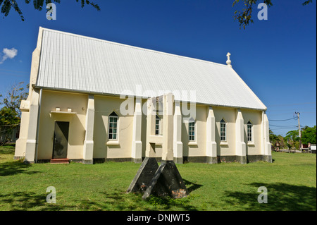 La cattedrale di Notre Dame de Lourdes chiesa cattolica, Grande caso Royale, Mauritius. Foto Stock