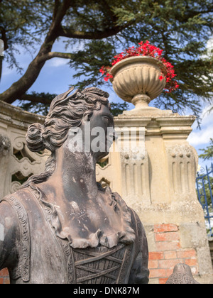 Charlecote Park maestosa casa warwickshire England Regno Unito Foto Stock