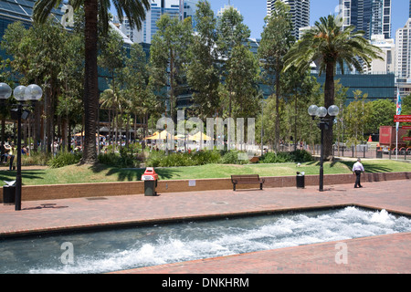 Darling park a Darling Harbour di Sydney, Australia Foto Stock