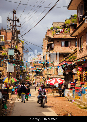 Patan colorate strade Foto Stock