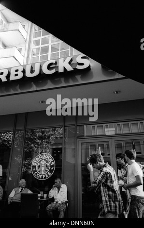 Starbucks Coffee Karlsruhe Baden-Württemberg, Germania Foto Stock