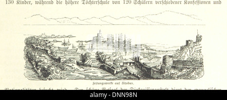 Auf biblischen Pfaden. Reisebilder aus Aegypten ha, Palästina, Syrien, Kleinasien, Griechenland und der Türkei. [Con mappe e il Foto Stock