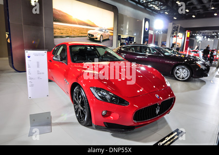 Pechino, Cina - Ott 30, 2013, Cina Pechino importati Auto Expo, Maserati Foto Stock