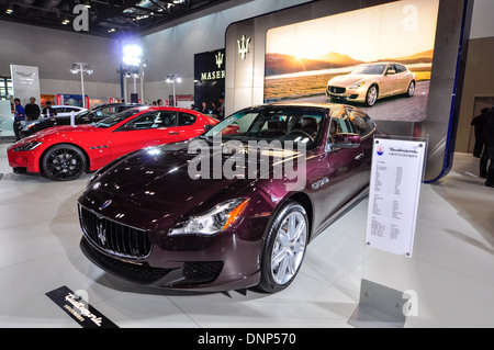 Pechino, Cina - Ott 30, 2013, Cina Pechino importati Auto Expo, Maserati Foto Stock