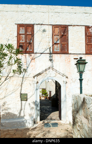 Grecia DODECANNESO, Kastellorizo, isola-museo in una ex moschea ottomana Foto Stock