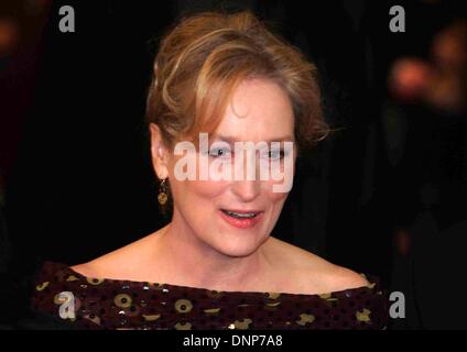 Meryl Streep presso lo screening di un "Prairie Home Companion' durante la Berlinale 2006, il 56th International Film Festival di Berlino. Foto Stock