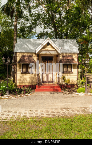 Chattel House, Tirolo Cot Heritage Village, St Michael, Barbados Foto Stock