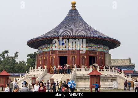 L'Imperial vault del Cielo nel Tempio del Cielo (Tiantan Park) in Pechino, Cina Foto Stock