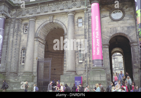 Il vecchio College, Università di Edimburgo, South Bridge, Edimburgo, Scozia, Regno Unito Foto Stock