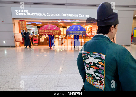 Corea tradizionale esperienza culturale Center all'Aeroporto Internazionale di Incheon - Corea del Sud Foto Stock