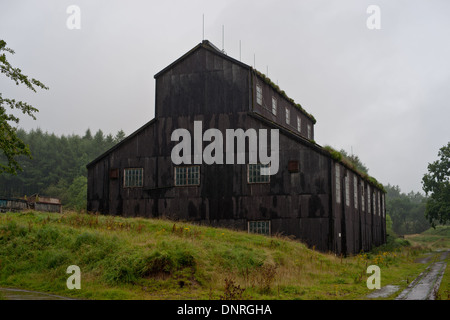 In disuso Royal Ordnance fabbrica di esplosivi a Bishopton, vicino a Glasgow Foto Stock