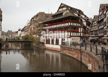 La Maison des Tanneurs. Strasburgo, Alsazia, Francia. Foto Stock