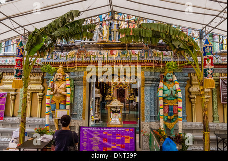 Sri Krishnan tempio, Singapore Foto Stock