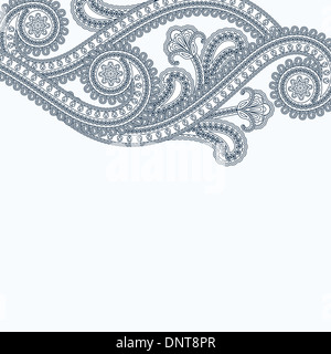 Ornati di sfondo floreale. Foto Stock