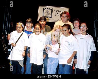 Mar 5, 2002 - K24280signor: celebrazione a beneficio di L.A. Zona a rischio i bambini.JILLIAN'S HI VITA corsie, Universal City, CA 03/04/2002.LIZZIE MCGUIRE CAST. Milano RYBA/ 2002(Credit Immagine: © Globo foto/ZUMAPRESS.com) Foto Stock