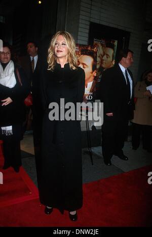 Dic. 17, 2001 - K23697PSC: 12/16/01.il ''KATE E LEOPOLD'' premiere del film al BEEKMAN Theatre di New York..Meg Ryan . Paolo SCHMULBACH/ 2001(Credit Immagine: © Globo foto/ZUMAPRESS.com) Foto Stock