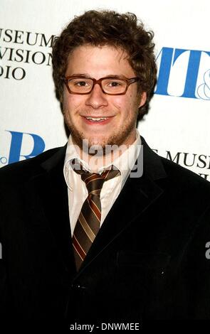 Mar 4, 2002 - K24283AG: Il William S. PALEY TELEVISION FESTIVAL presenta ''al sommerso''.Directors Guild of America, LA, CA. 03/04/2002.Seth Rogen. AMY GRAVES/ 2002.(D)(Immagine di credito: © Globo foto/ZUMAPRESS.com) Foto Stock