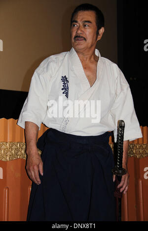 Il 1 gennaio, 2000 - Hollywood, California, Stati Uniti - Ho15446CHW .Il 2011 Singafest Asian Film Festival onori Sonny Chiba con il tributo Award .Bigfoot Crest Theatre, Westwood, CA .10/01/2011 .SONNY CHIBA . 2011(Immagine di credito: © Clinton Wallace/Globe foto/ZUMAPRESS.com) Foto Stock
