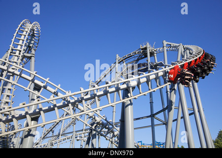 Roller Coaster, Vaughan, Ontario, Canada Foto Stock