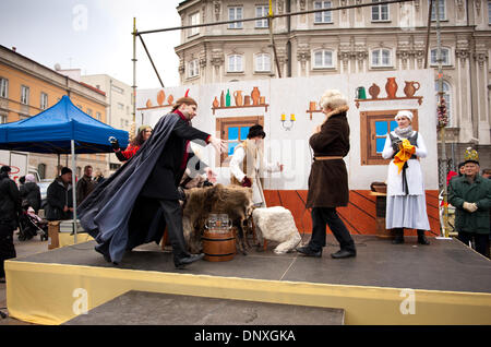 Tre Re Gaspare Melchior e Baltasar visualizza Foto Stock