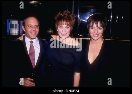 Hollywood, CA, Stati Uniti d'America; JOE LUFT, LORNA LUFT e sorella Liza Minnelli in una foto non datata. Credito: Kathy Hutchins/ZUMA premere. (©) Kathy Hutchins Foto Stock