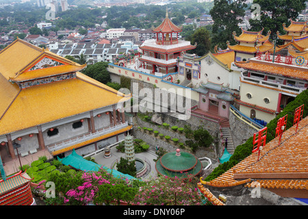 Tempio di Kek Lok Si o tempio di suprema beatitudine, Penang, Malaysia Foto Stock