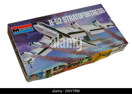 Un 1/72ND scala Boeing B Stratofortress scala in plastica modello kit Foto Stock