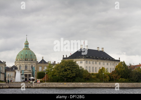 Frederiks Chiesa o la Chiesa di Marmo, Marmorkirken, Copenaghen, Danimarca, architettura Foto Stock