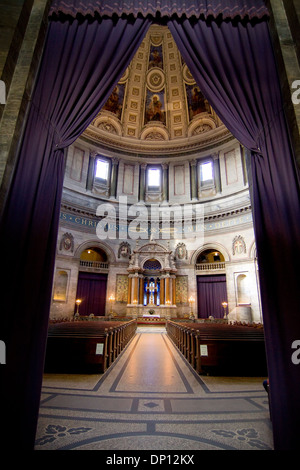 Frederiks Chiesa o la Chiesa di Marmo, Marmorkirken, Copenaghen, Danimarca, architettura Foto Stock