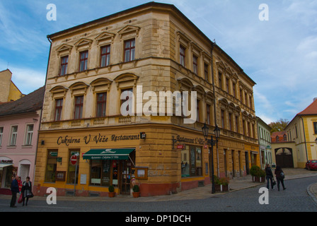 Pisek città vecchia Boemia del Sud regione Repubblica Ceca Europa Foto Stock