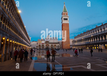 Piazza San Marco Piazza San Marco Venezia Veneto Italia Europa Foto Stock