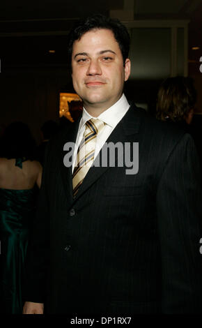 Maggio 07, 2006; Beverly Hills, CA, Stati Uniti d'America; Jimmy Kimmel a livello nazionale Rene Foundation la ventisettesima edizione del dono della vita Gala 2006 in Beverly Hills, CA, il 7 maggio 2006. Credito: Foto di J.P. Yim/ZUMA premere. (©) Copyright 2006 DA J. P. Yim Foto Stock