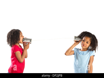 Comunicazione, opere d'arte concettuale Foto Stock