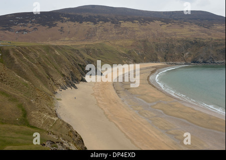 Il filamento di argento, Malin Beg vicino a Glencolumbkille Donegal Irlanda Foto Stock