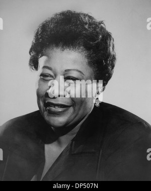 Ella Fitzgerald (1917-1996), American jazz e blues cantante, Ritratto, circa 1960 Foto Stock