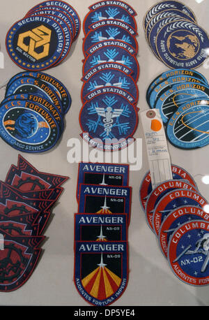 Set 29, 2006; Manhattan, NY, STATI UNITI D'AMERICA; in celebrazione del quarantesimo anniversario di Star Trek Christie's terrà un asta ufficiale di Star Trek di elementi da archivi di CBS Paramount studi televisivi. Gli elementi includono il materiale da tutte le Star Trek serie televisive e film, tra cui costumi, puntelli, set di fasciature, modelli di Starship Enterprise e varie nave aliena Foto Stock