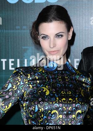 Las Vegas, Nevada, USA. Il 7 gennaio, 2014. L'attrice Meghan Ory assiste la premiere di CBS TV "intelligenza" TAO Nightclub il 7 gennaio 2014 a Las Vegas, Nevada. Credito: Marcel Thomas/ZUMAPRESS.com/Alamy Live News Foto Stock