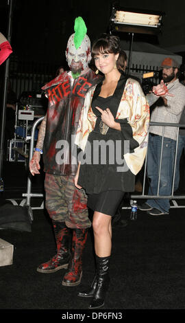 15 ott 2006 - Los Angeles, California, Stati Uniti d'America - attrice Arielle Kebbel al fusibile Fangoria Chainsaw Awards - Gli arrivi presso il Teatro Orpheum. Foto Stock
