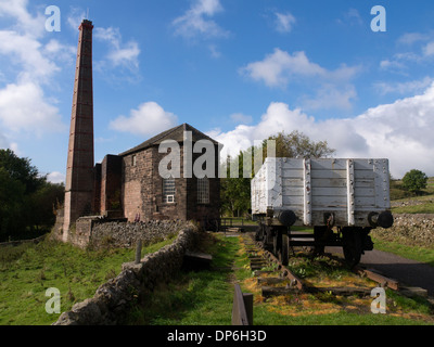 Picco elevato Trail a Middleton Top, Derbyshire Peak District UK Foto Stock