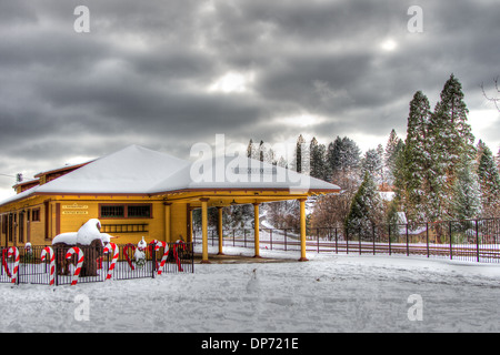 Colfax stazione ferroviaria Foto Stock