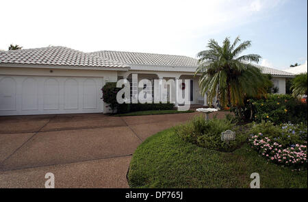 Nov 01, 2006; Boca Raton, FL, Stati Uniti d'America; la casa a 2225 Areca Palm Road, mercoledì. Credito: Foto di Bob Shanley/Palm Beach post/ZUMA premere. (©) Copyright 2006 da Palm Beach post Foto Stock