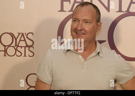 Nov 05, 2006; Madrid, Madrid, Spagna; Randy Quaid al photocall per Goya del fantasma dal regista Milos Forman tenutosi presso Hotel Ritz di Madrid. Dettaglio del poster. Credito: Foto da J.P.Gegundez/ZUMA premere. (©) Copyright 2006 DA J.P.Gegundez Foto Stock